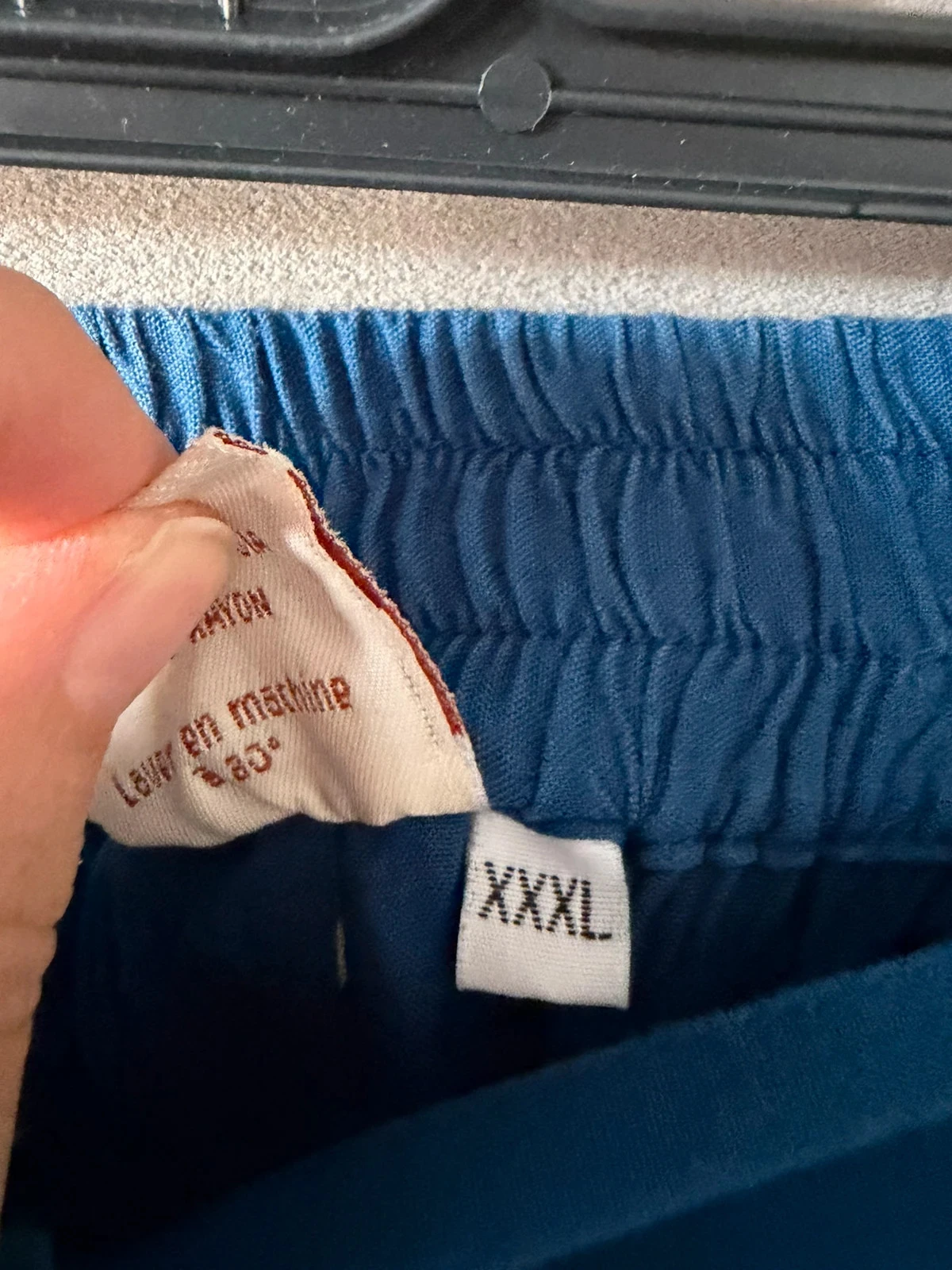 Falda azul con estampado xxxl – photo 4